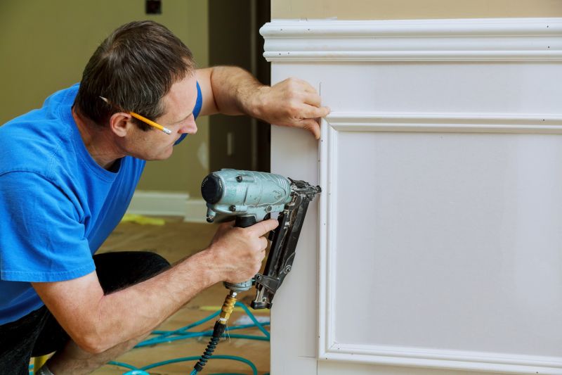 Baseboard Molding Installation