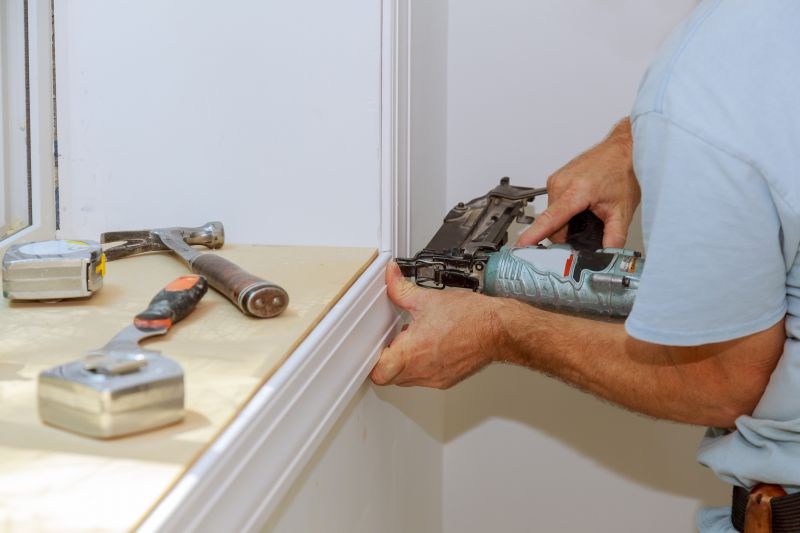 Baseboard Molding Installation