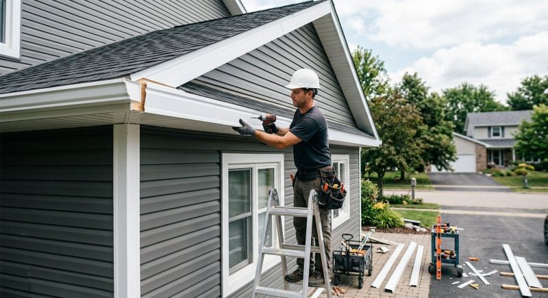 Aluminum Trim Installation in Overland Park, KS
