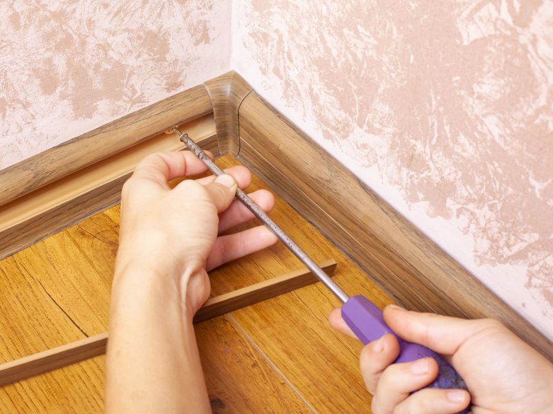 Baseboard Molding Installation