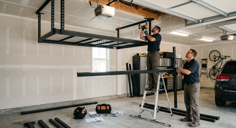 Ceiling Rack Installation in Montgomery County, MD