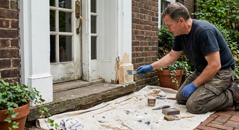 Exterior Molding Repair in Conroe, TX