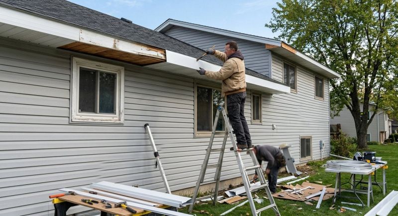 Exterior Trim Work in Kansas City, KS
