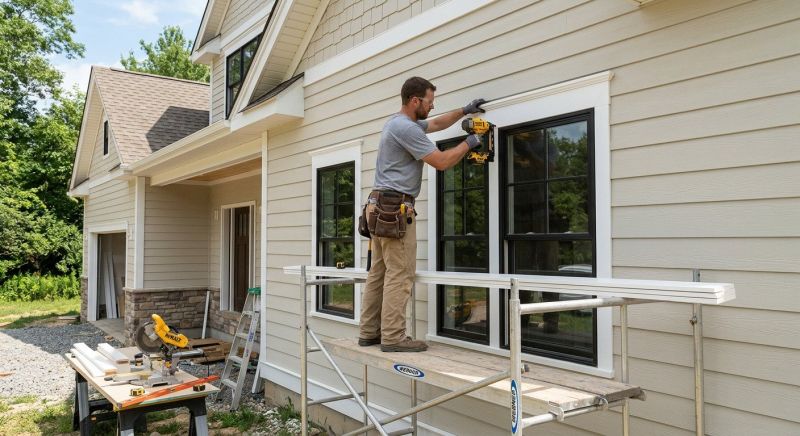 Exterior Trim Work in Alpharetta, GA