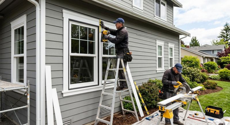 House Trim Installation in Alpharetta, GA